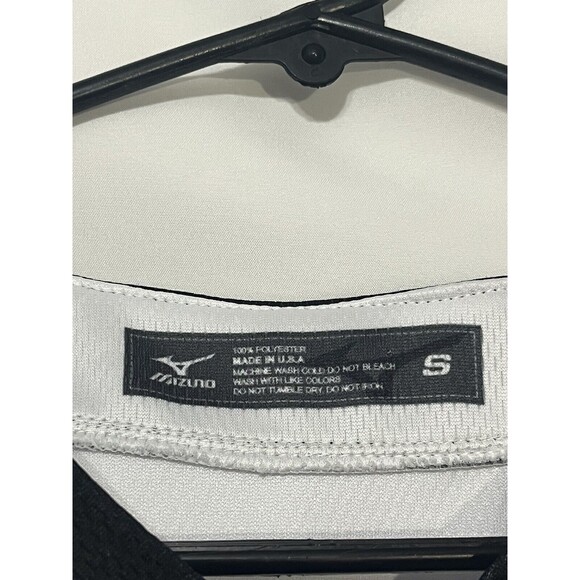 Mizuno Blacksox Baseball #27 Jersey White/Black/Orange Size Small - Picture 5 of 9